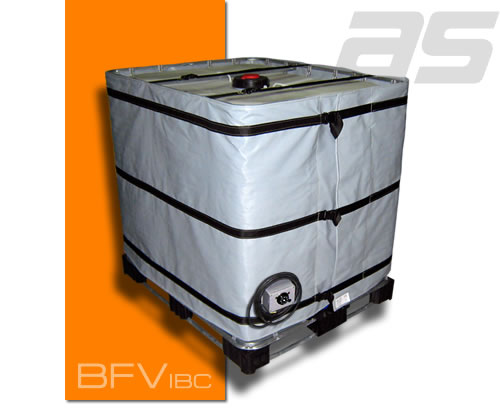 BFVIBC mantas calefactoras para tanques IBC de 1.000 L